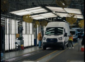 2022 E-Transit Production at Kansas City Assembly Plant